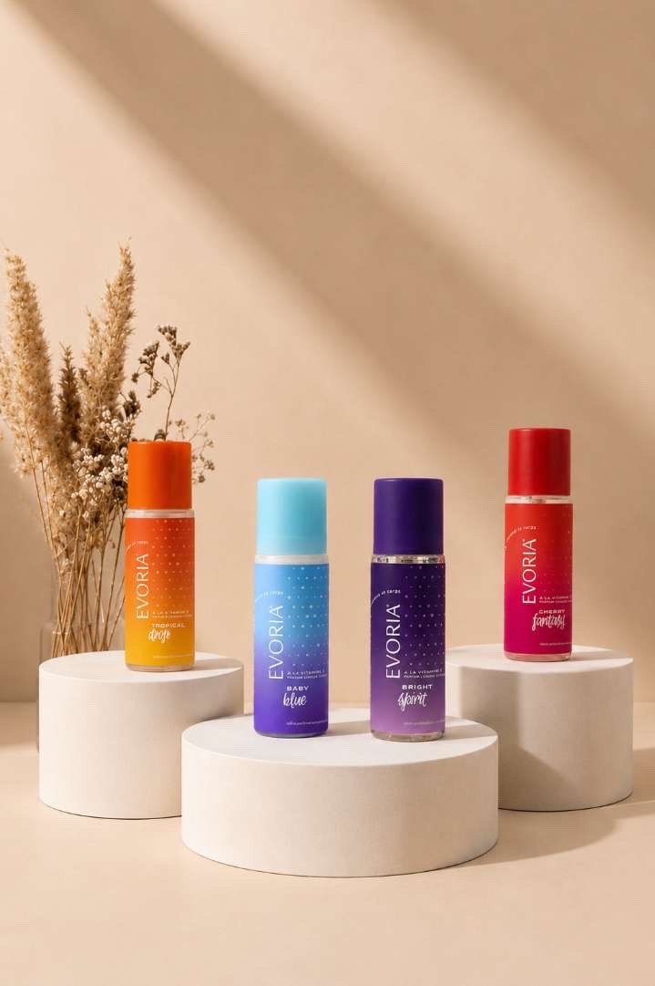 Brumes Cheveux & Corps Evoria, Evoria