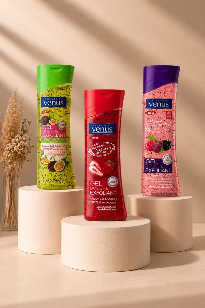 Gel Douche Exfoliant, Laboratoires Venus