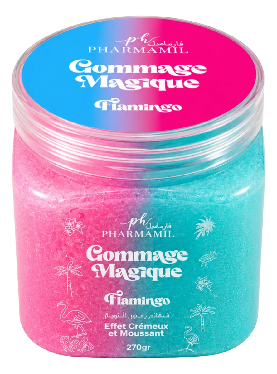Gommage Magique Flamingo, Pharmamil